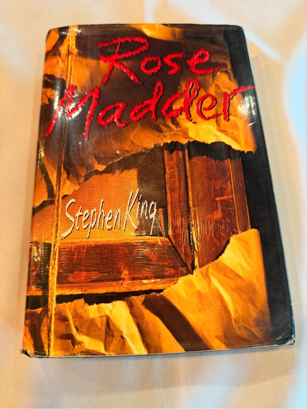 Rose Madder Novel by Stephen King Hardback Book 1995 FAIR